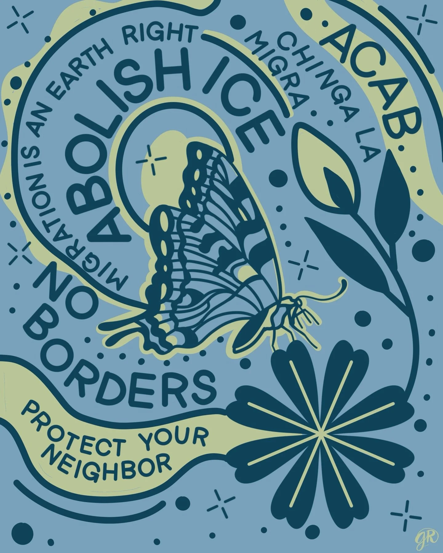 FREE POSTER DOWNLOAD ❌🧊

I love that artists from all backgrounds are making free art for the movement against immigration and customs enforcement. The more posters, the better. Your voice is important, so make it heard.

This is a time for artists 