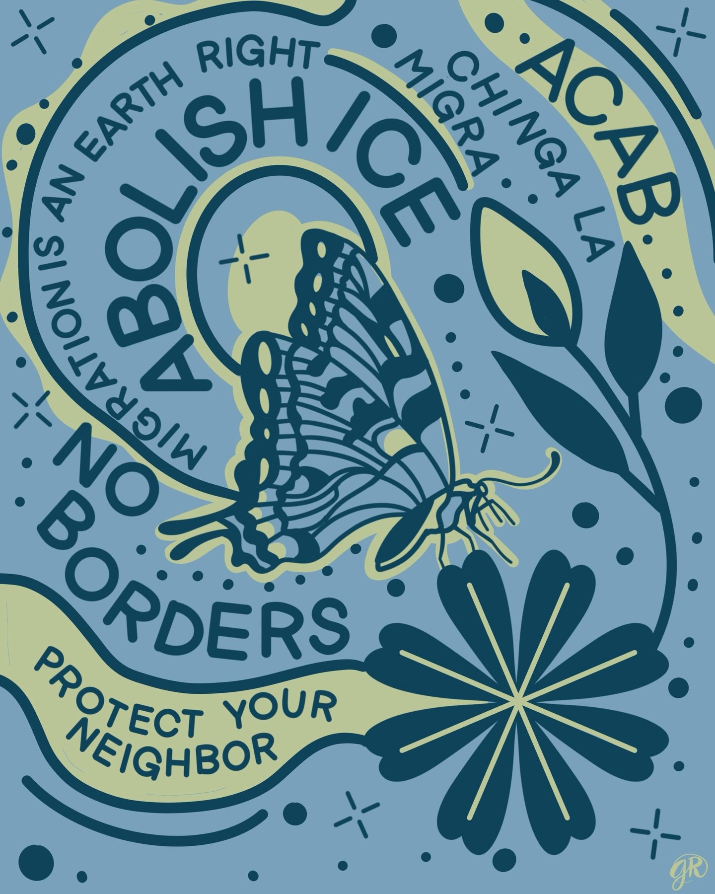 FREE POSTER DOWNLOAD ❌🧊

I love that artists from all backgrounds are making free art for the movement against immigration and customs enforcement. The more posters, the better. Your voice is important, so make it heard.

This is a time for artists 