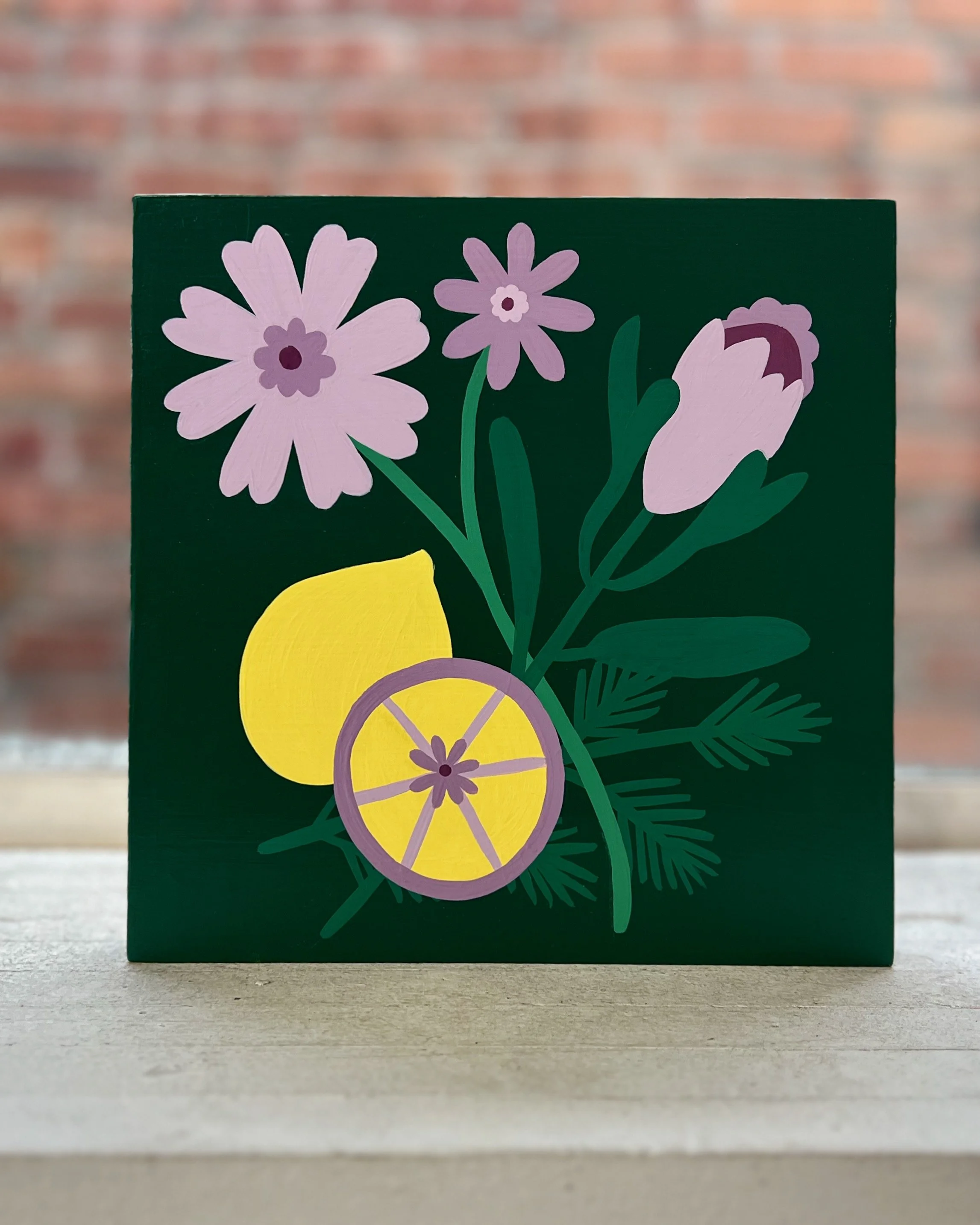 Flowers and Fruit: Lemons