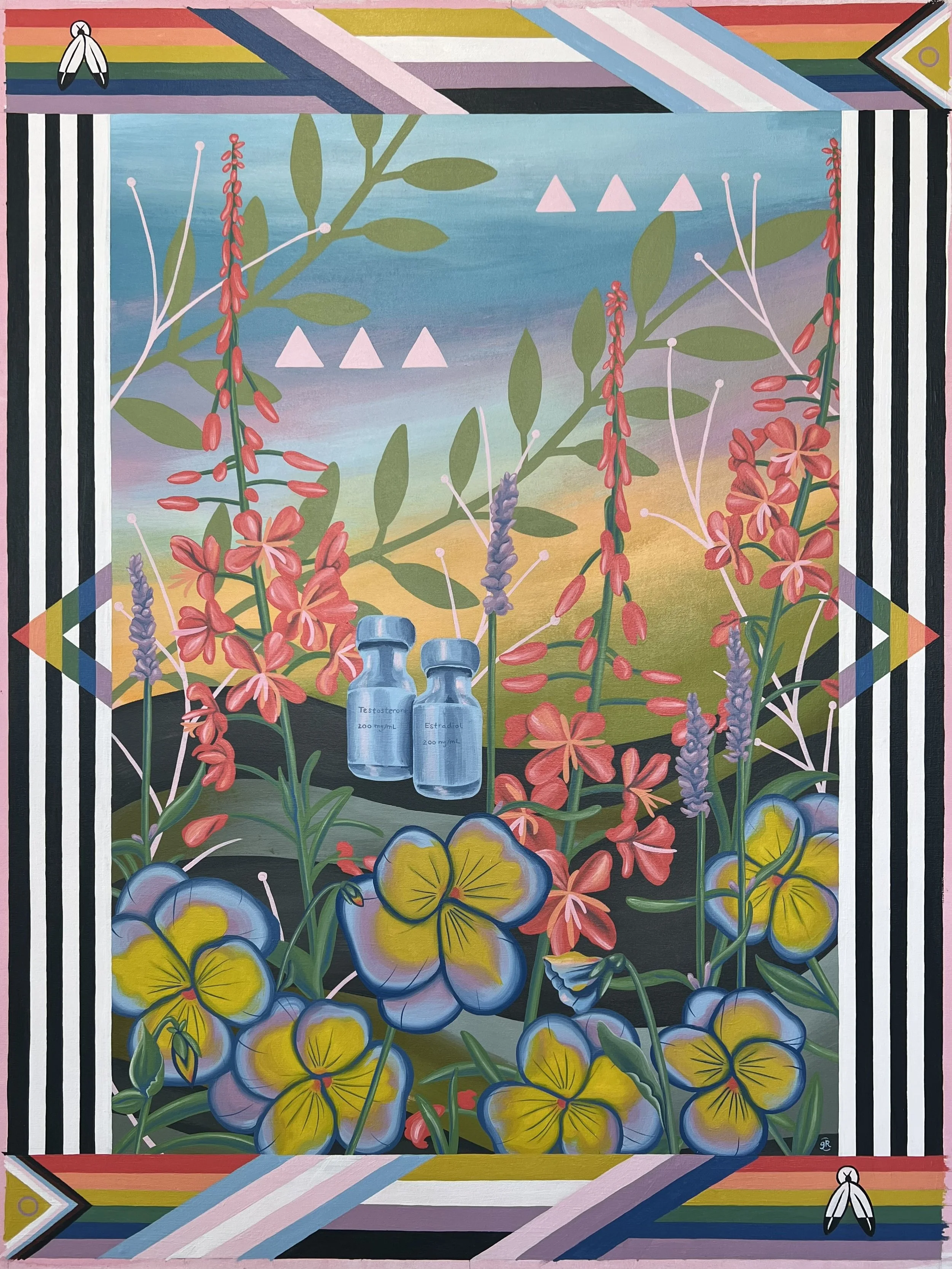 Swedish Family Medicine Pride Painting