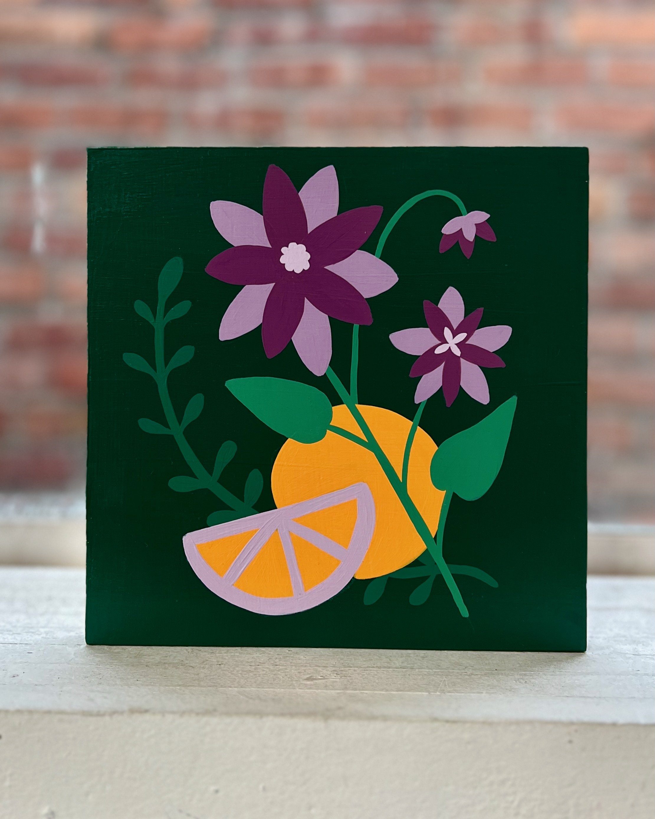 Flowers and Fruit: Oranges