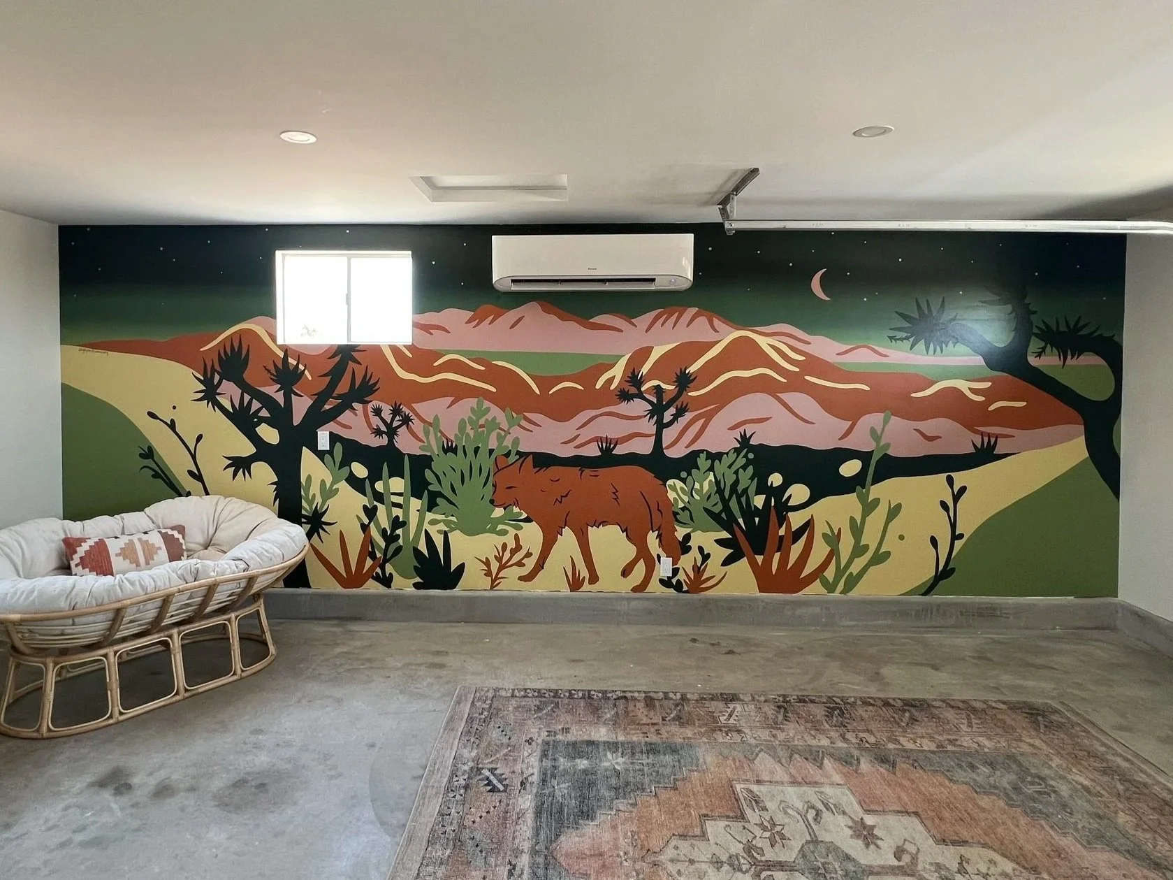Joshua Tree Airbnb Murals