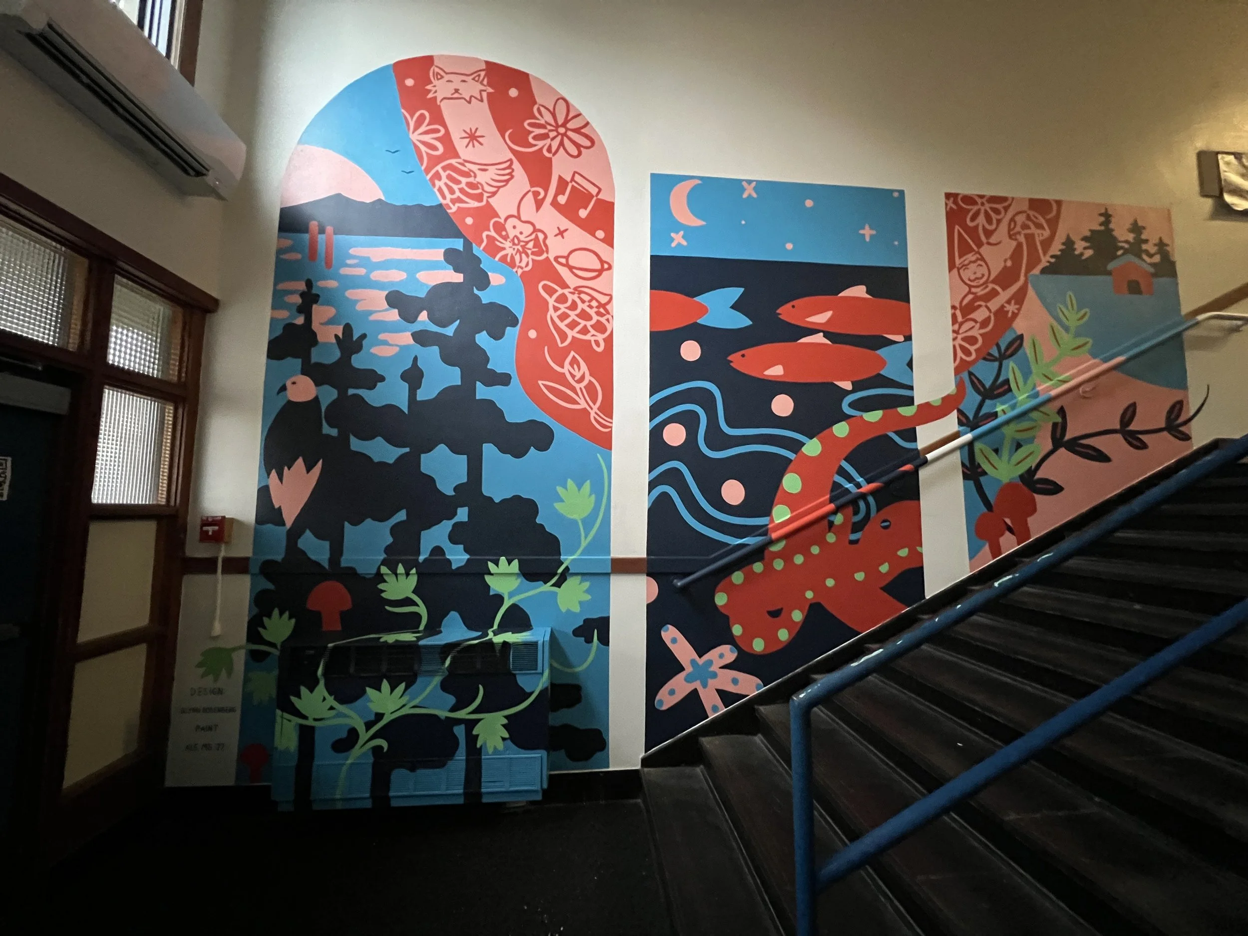 South Whidbey Community Center Murals