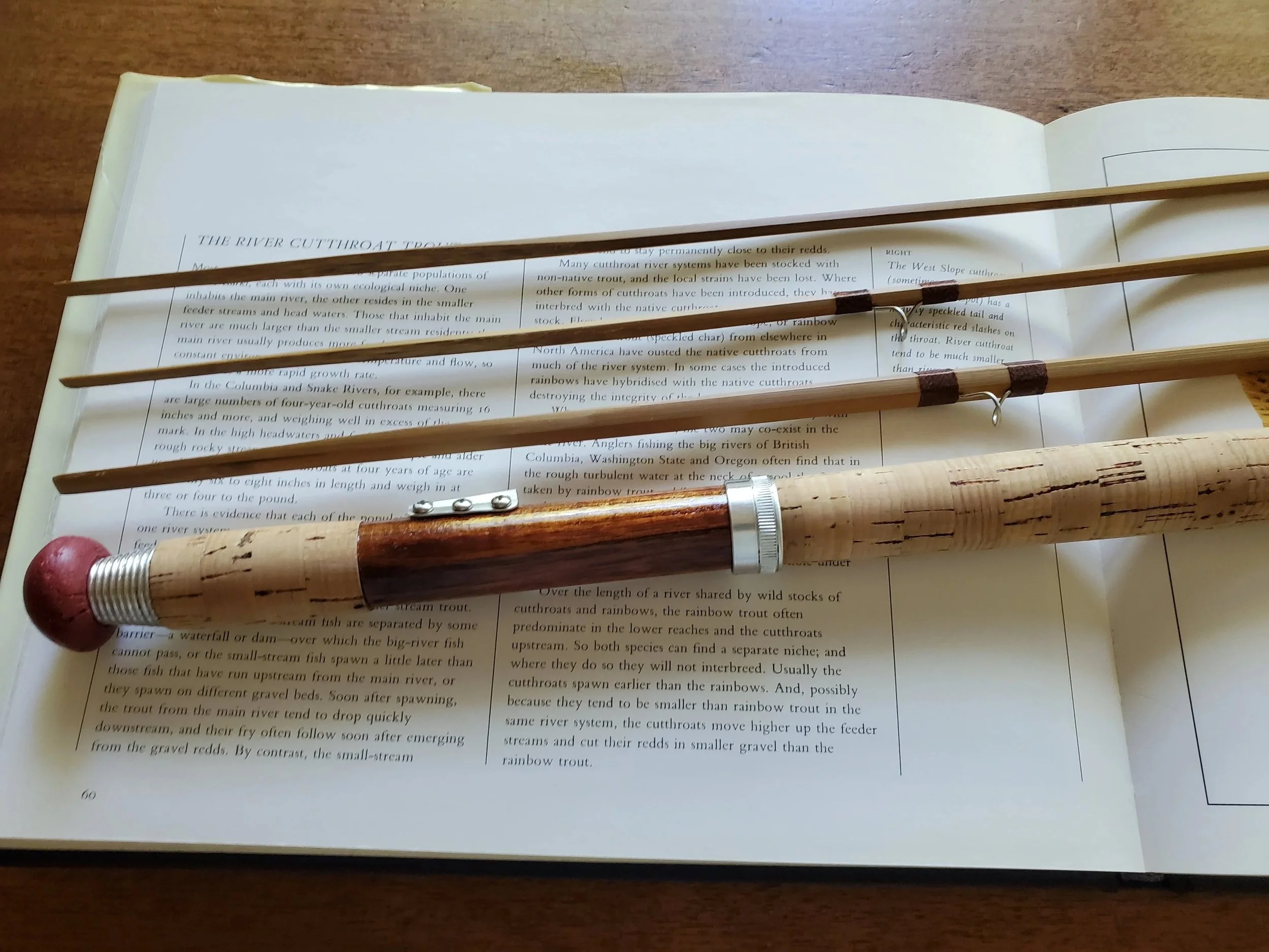 Redwing/J. Balestrieri 11ft 3in. Spliced Joint Spey Rod; 3/2 New Build, Hand Planed