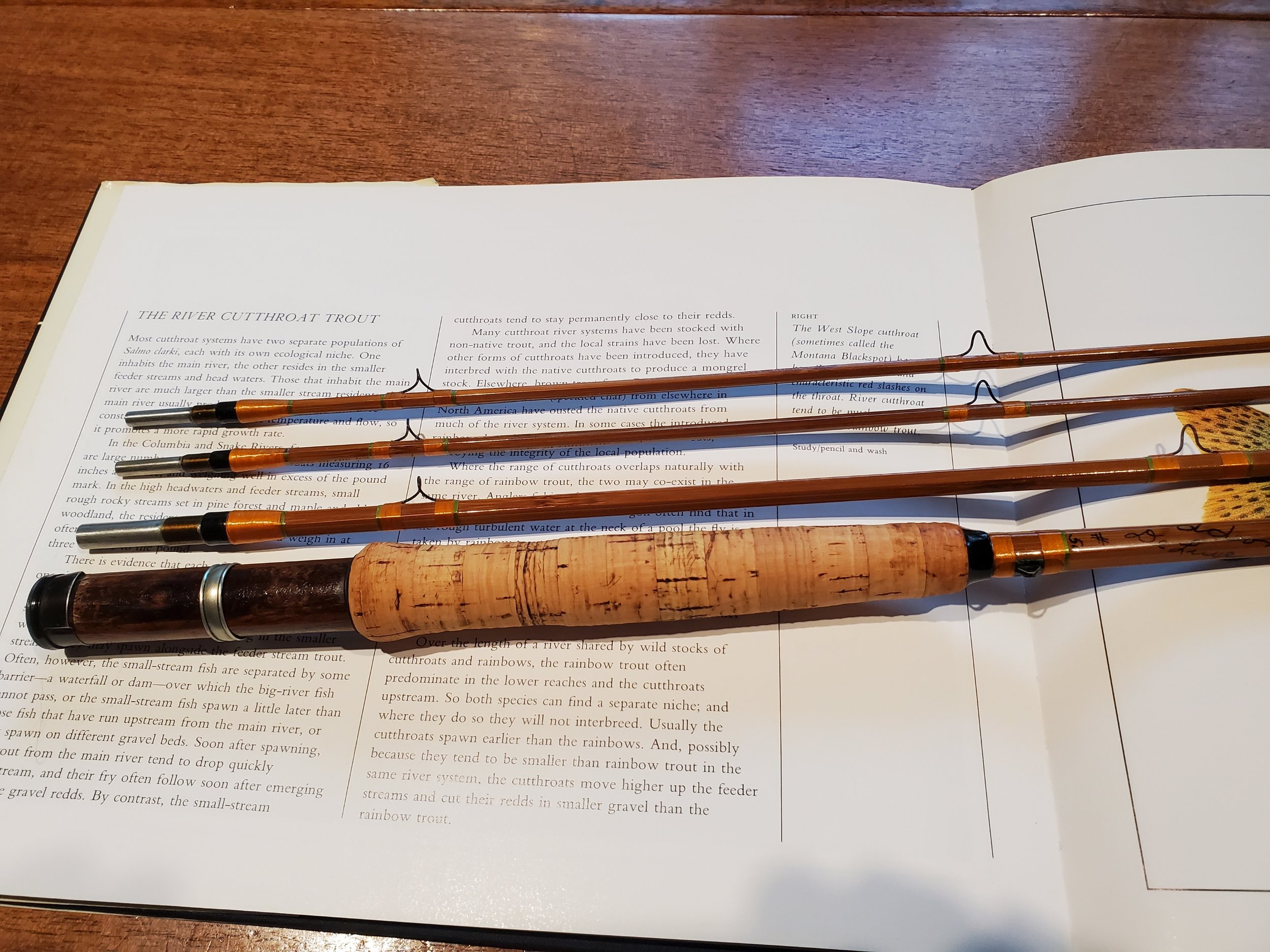 Heddon #50, 3/2, 9ft, 2F Ferrule, Early Model Circa 1932/1934
