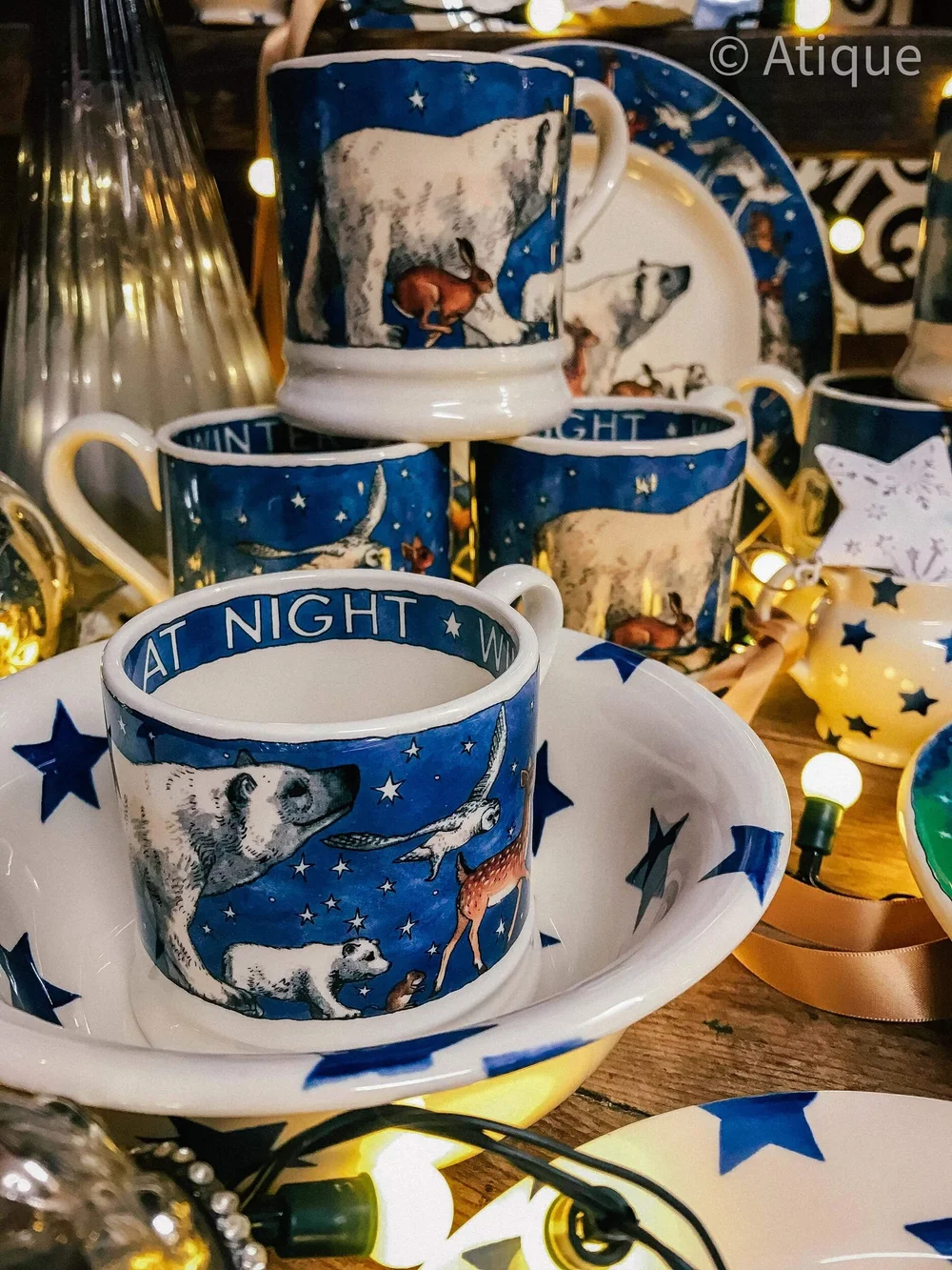 Emma Bridgewater Winter Animals Small Mug — Atique Interiors