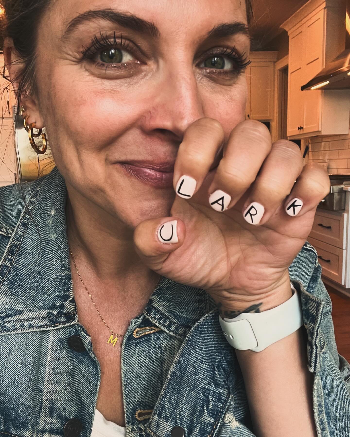 When you&rsquo;re in Iowa, you have to pay tribute to Iowa&rsquo;s own, Caitlin Clark with your nail art. C L A R K 

Is there anyone doing more to start important conversations about gender inequity, pay gaps and opportunity gaps than Ms Clark? She&