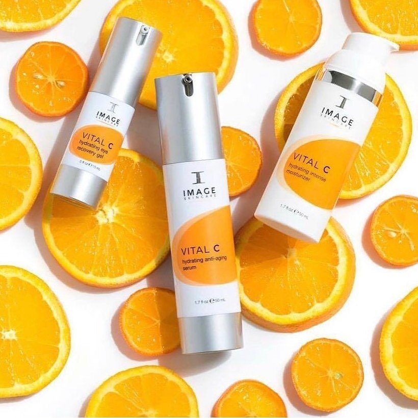 It&rsquo;s Summer ☀️ and our skin needs
 Vital C!
The Vital C line from Image Skincare is the most sought after line because of its hydrating affects &amp; it smells like fresh cut oranges 🍊 
  The Vital C cleanser is a creamy formula that gently cl