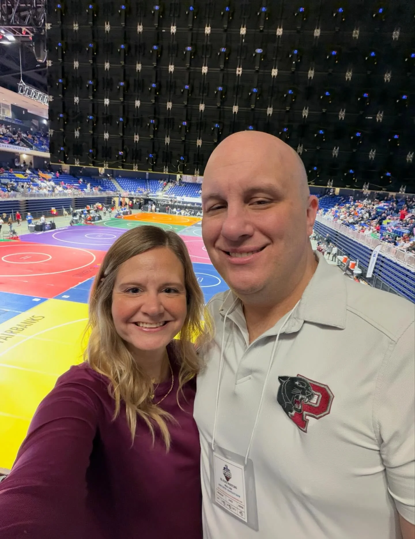 Proud of Ryan for working hard all season and coaching his wrestlers all the way to the state tournament! 🤼&zwj;♂️