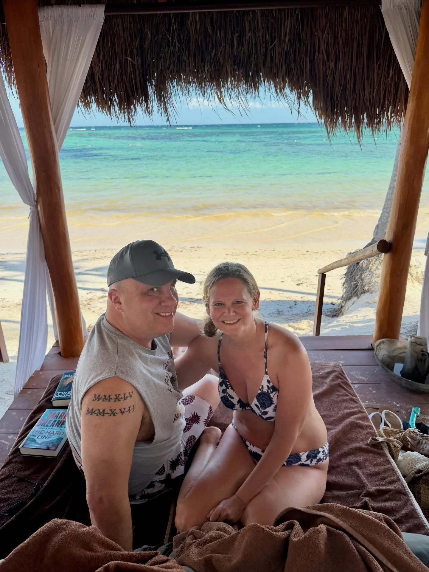 Ryan and I enjoyed an amazing getaway to Akumal, Mexico, where we snorkeled with sea turtles, relaxed in a beachfront cabana, swam in our private pool off our suite and dined on delicious cuisines from around the world! 🏝️🩵🐢 #secretsakumal #akumal