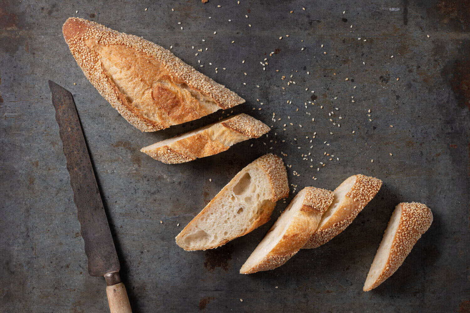 La Madre Bakery - Sesame Baguette