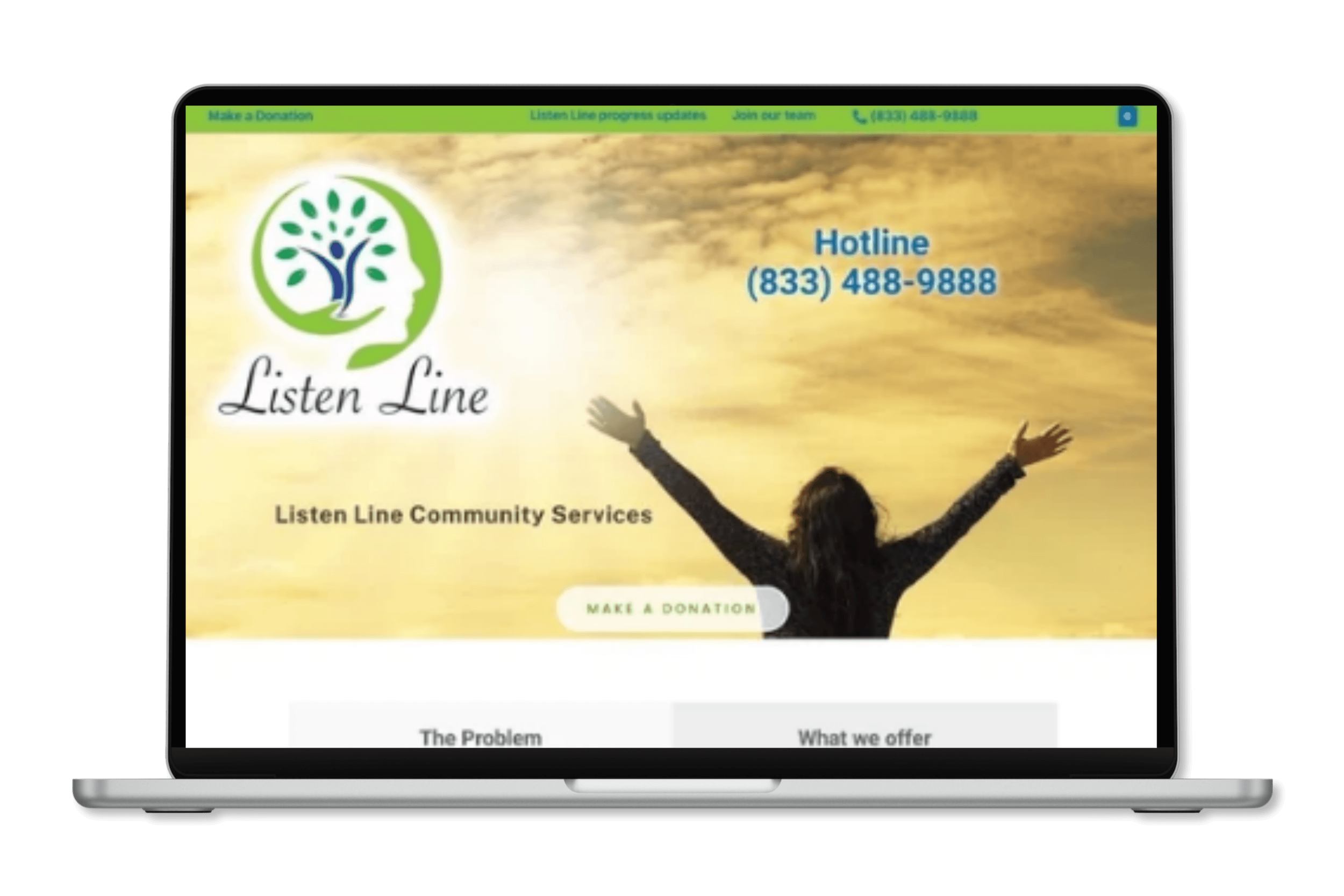 Listen Line Website