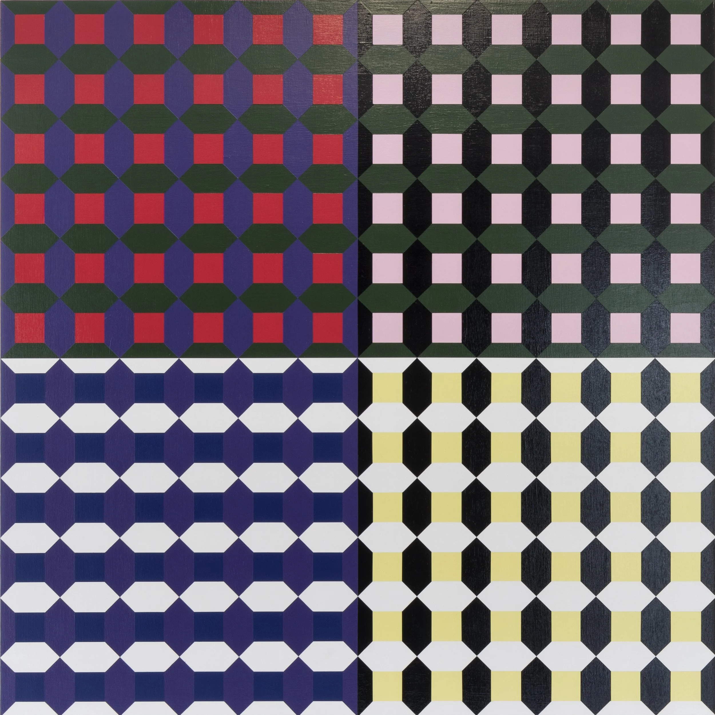 AR2025-199, Motif Arrangement #9, A Grid-Cage Experience, 2025