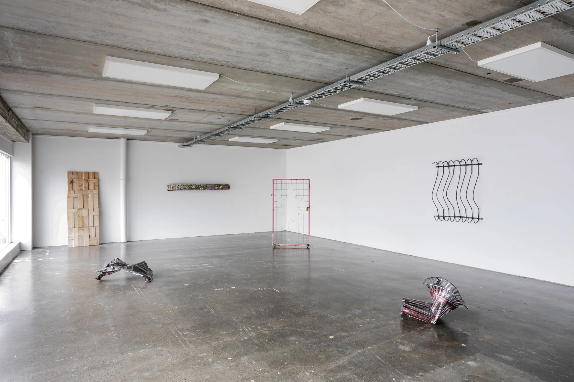 Twentysix Gallery, Traffic Island, Carlos Knight, Install View 1.jpg
