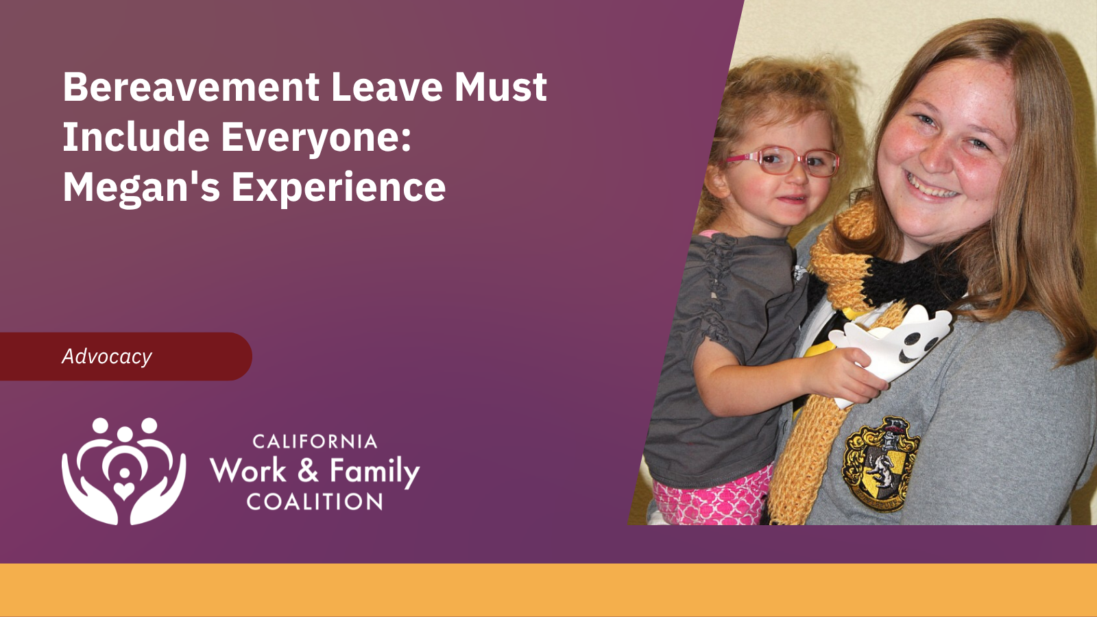 Bereavement Leave Must Include Everyone: Megan's Experience
