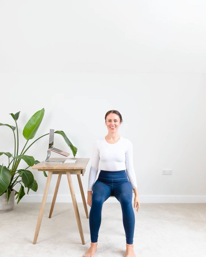 A new week, a new opportunity to move some more! SWIPE 👉🏻 to find 6 moves you could try at your desk this week. 

Fancy bringing these moves to live and getting more info on the detail with me watching? Join my free seated class today. Details will