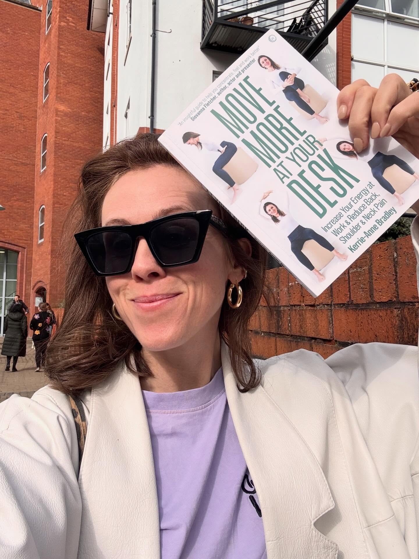 Today on World Book Day I did something very old school and way outside my comfort zone. I went flyering in Bristol.

I took copies of my book and flyers about the Move At Your Desk Method into offices and coffee shops and asked if I could leave info