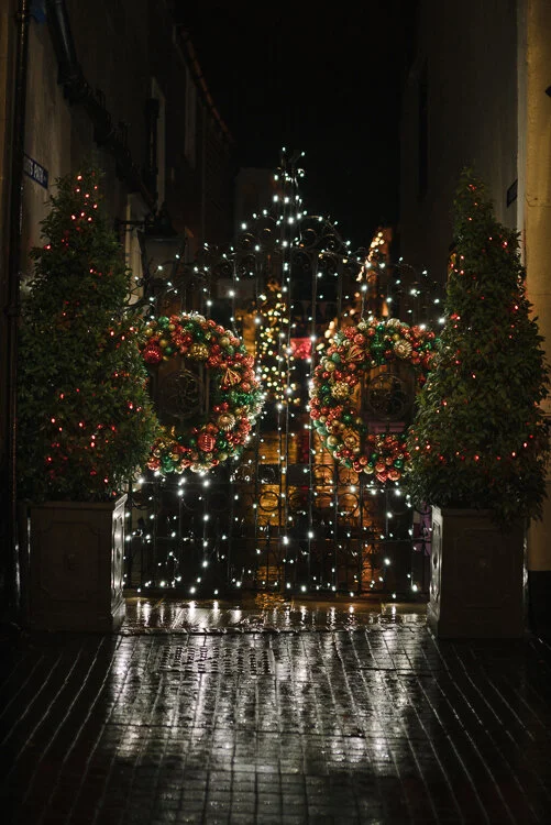 The frist Christmas lights in Maldon