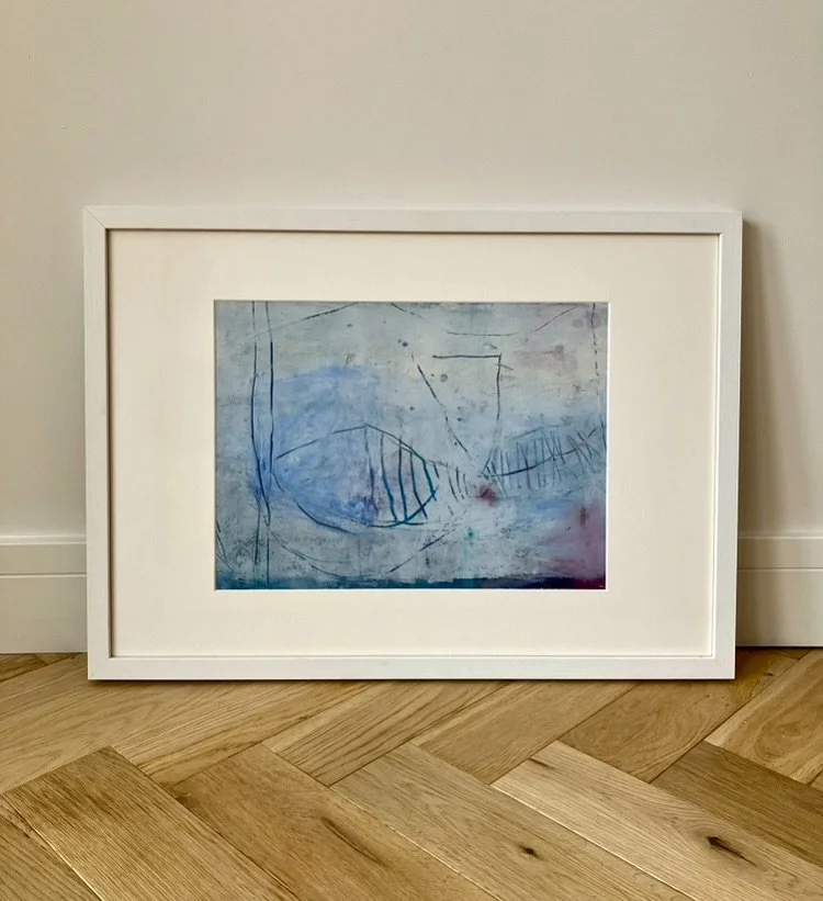 These oil &amp; Coldwax paintings are currently on display @newlynexchange as part of their Picture room summer exhibition which runs until the end of August. 

Inspired loosely by the Cornish landscape &amp; the colours, textures, shapes &amp; light