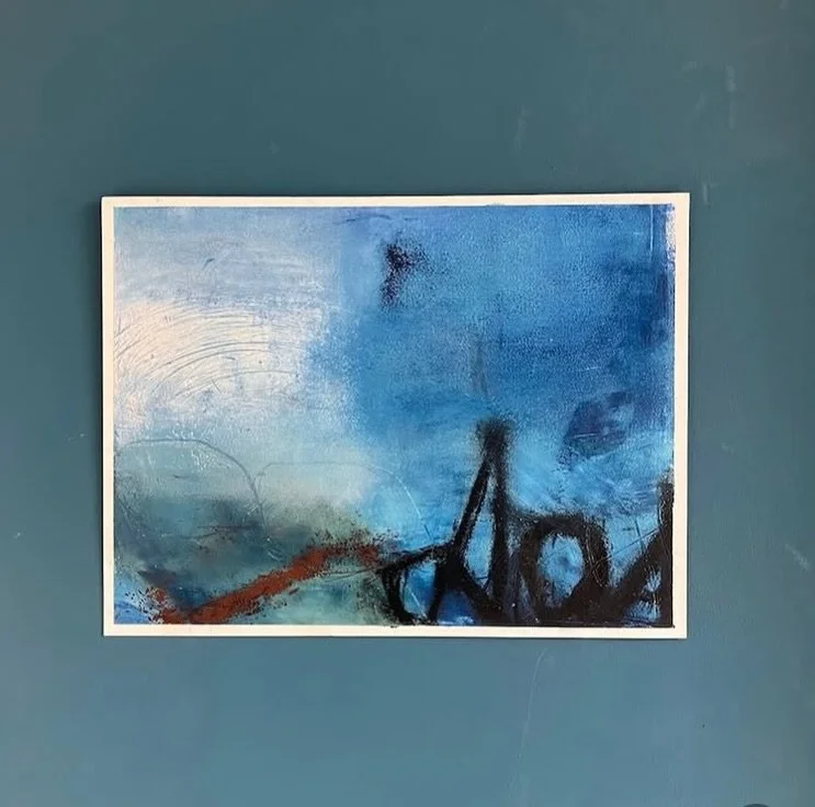 P A P E R  P I E C E S! 🌈

These oil &amp; coldwax paintings have been inspired by the Cornish coastline &amp; my emotional experience of being in the landscape. They reflect the colours, shapes and texture I regularly encounter and how these have b
