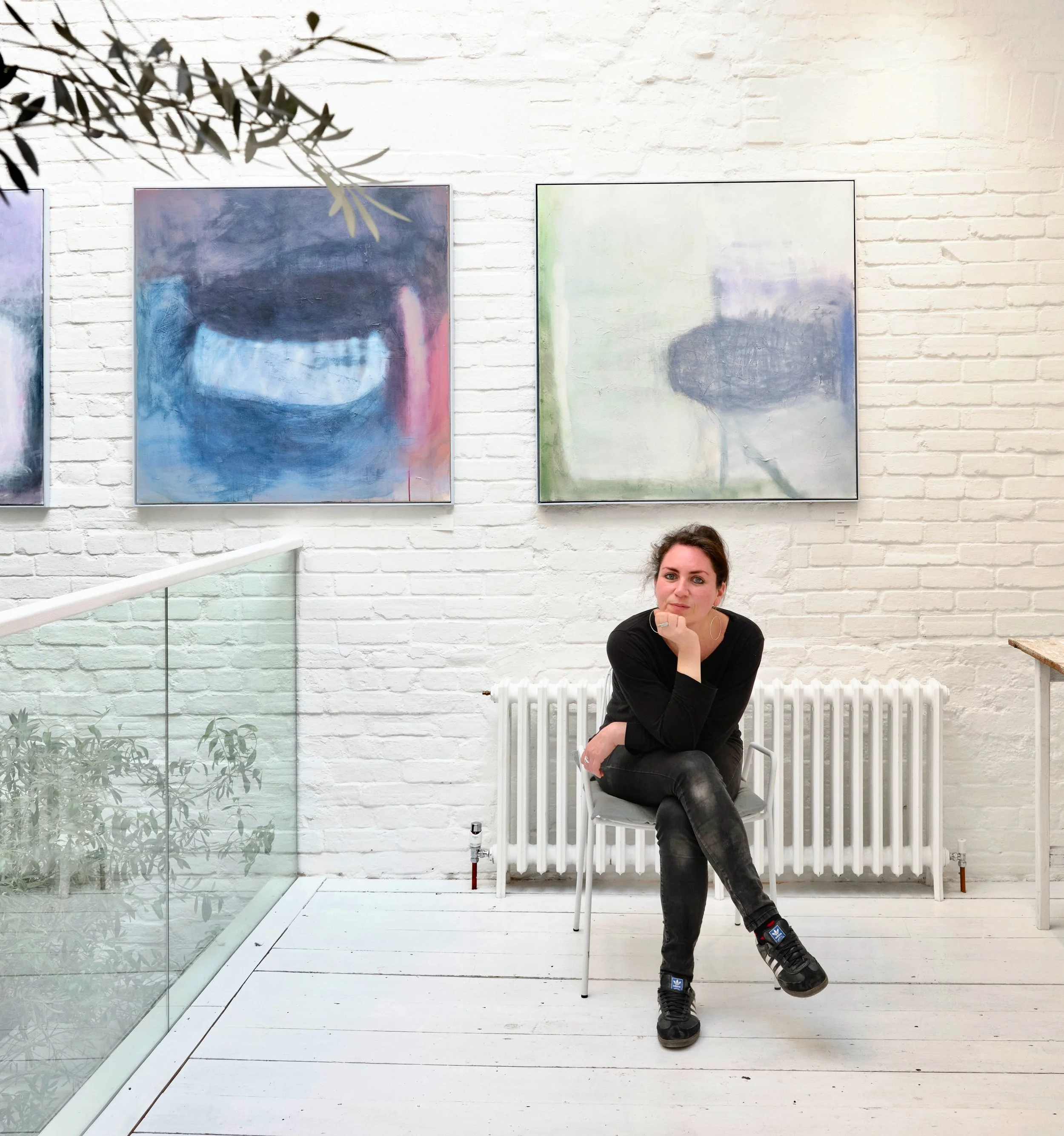 Hello and welcome! 👋

I thought it might be a good time to introduce myself to some of the lovely people who have joined me here recently.

My name is Laura &amp; I am a contemporary artist based in Falmouth, Cornwall.  I create expressive, atmosphe