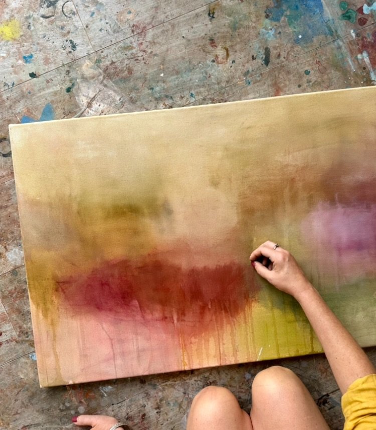 August so far 🌈☀️❤️🌸

#artandlife #lifeandart #artinspo #cornwalllife #expressivepainting