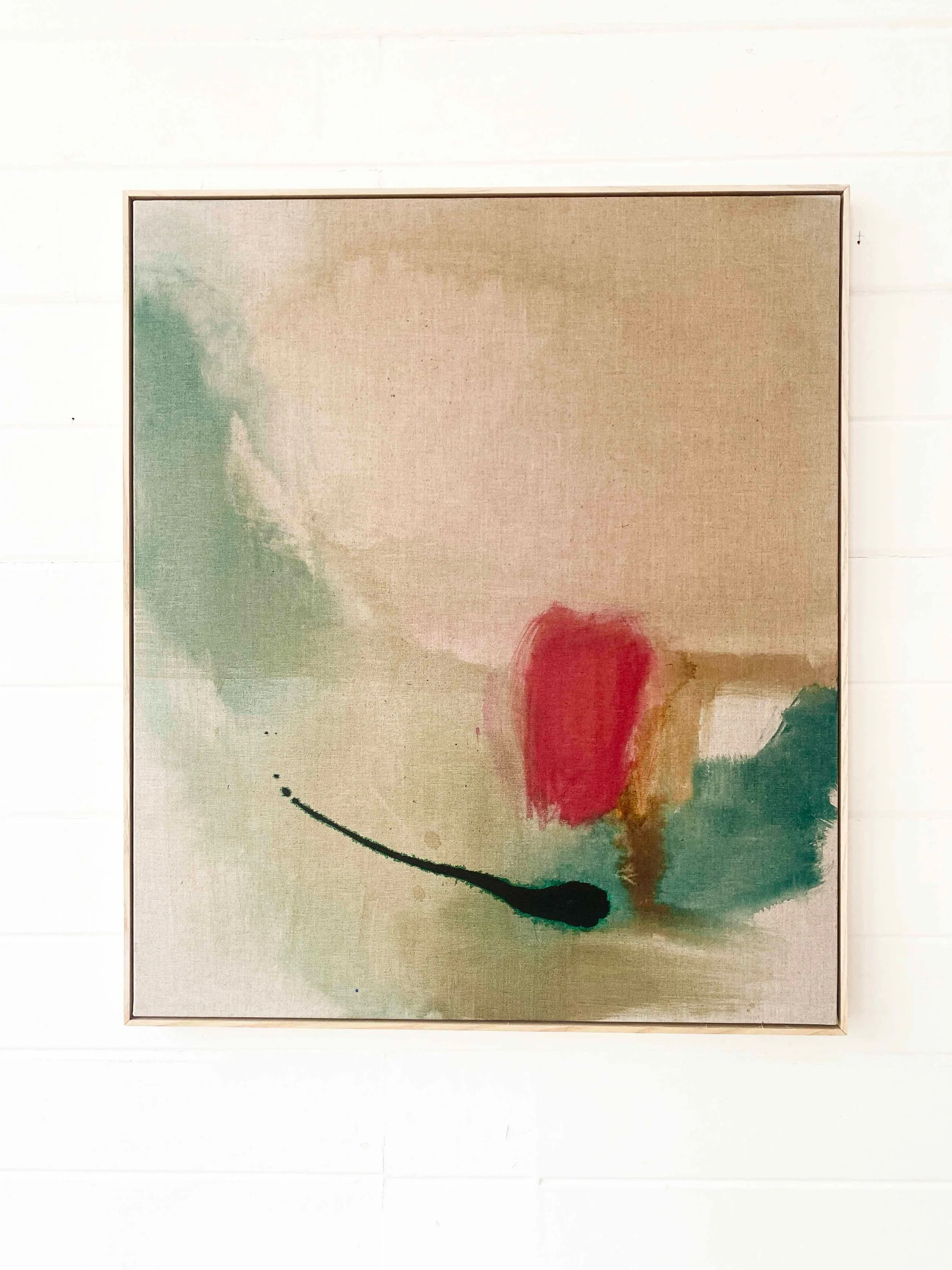 &lsquo;Eternal Bloom&rsquo; &mdash; one of several original paintings currently available through my website.

This harmonious painting is loosely inspired by the natural world. Soft layers of colour and poetic mark-making come together to create a q