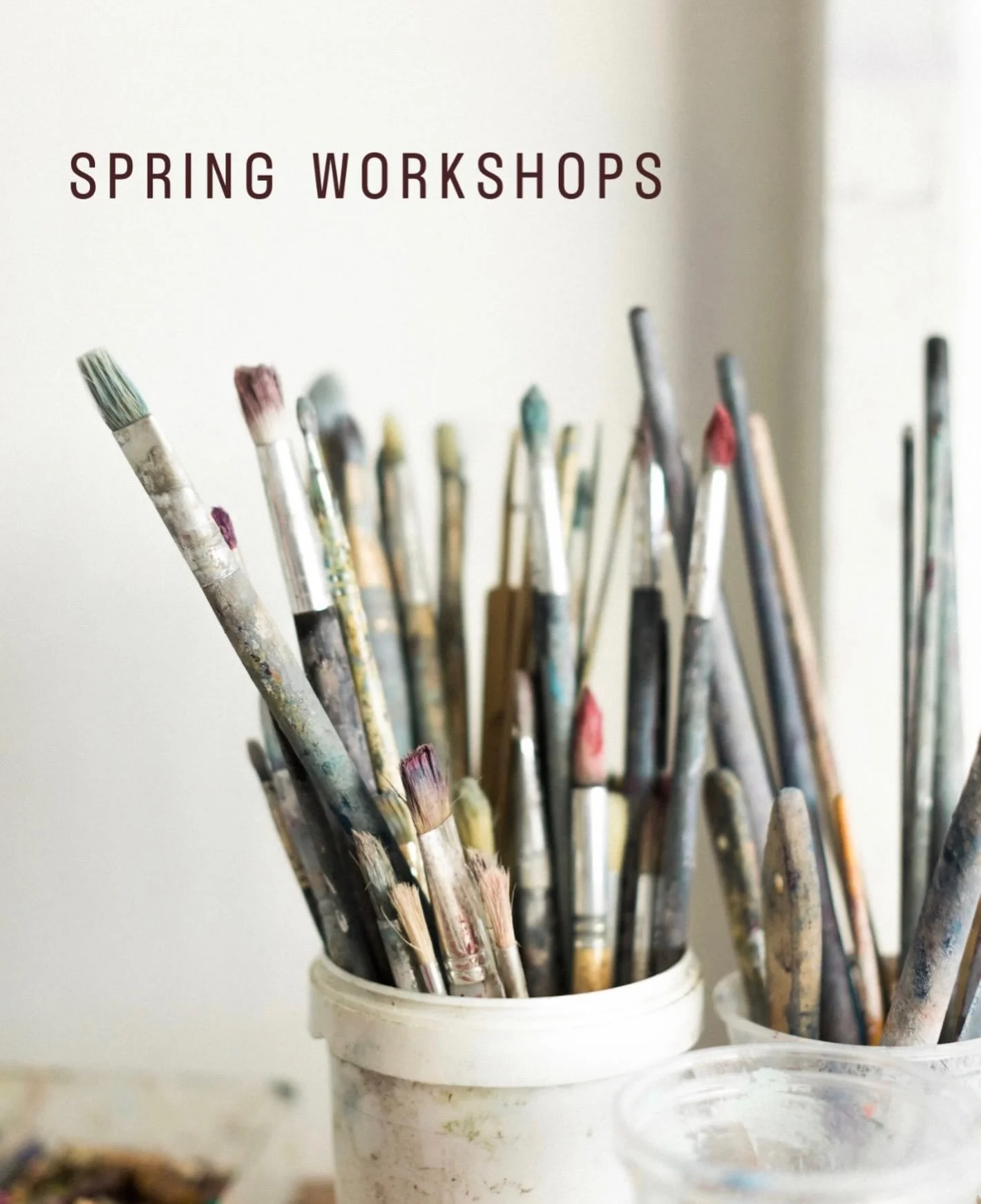 S P R I N G  W O R K S H O P S 🌸🎨

I&rsquo;m excited to share that I&rsquo;ve just finalised my first workshop offerings for 2027, with four workshops planned for March @polyfalmouth &mdash; all now open for booking! ✨

The first three workshops ta