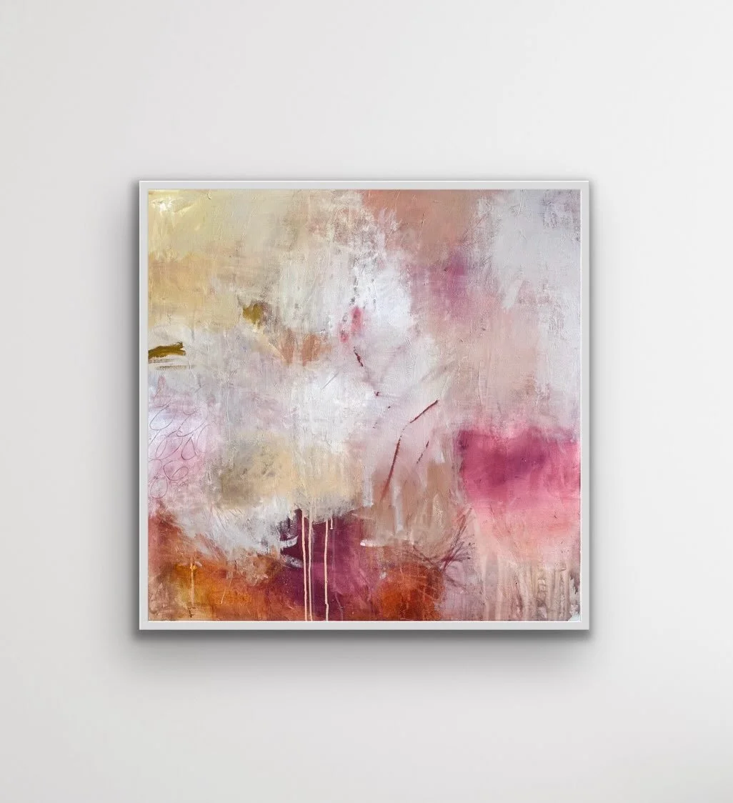 I&rsquo;m delighted to have a collection of 12 brand new paintings at this weeks @affordableartfairuk which opens this evening &amp; runs through until Sunday. ✨

This new collection of paintings are soft &amp; poetic and will be available through @w
