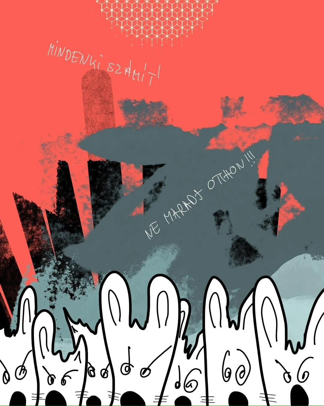 &lsquo;szavazz!!!&rsquo; 
message: MINDENKI SZ&Aacute;M&Iacute;T! NE MARADJ OTTHON!!!

#365doodlesbysimoniddol #emotionalsupportanimals #szavazz #v&aacute;laszt&aacute;s