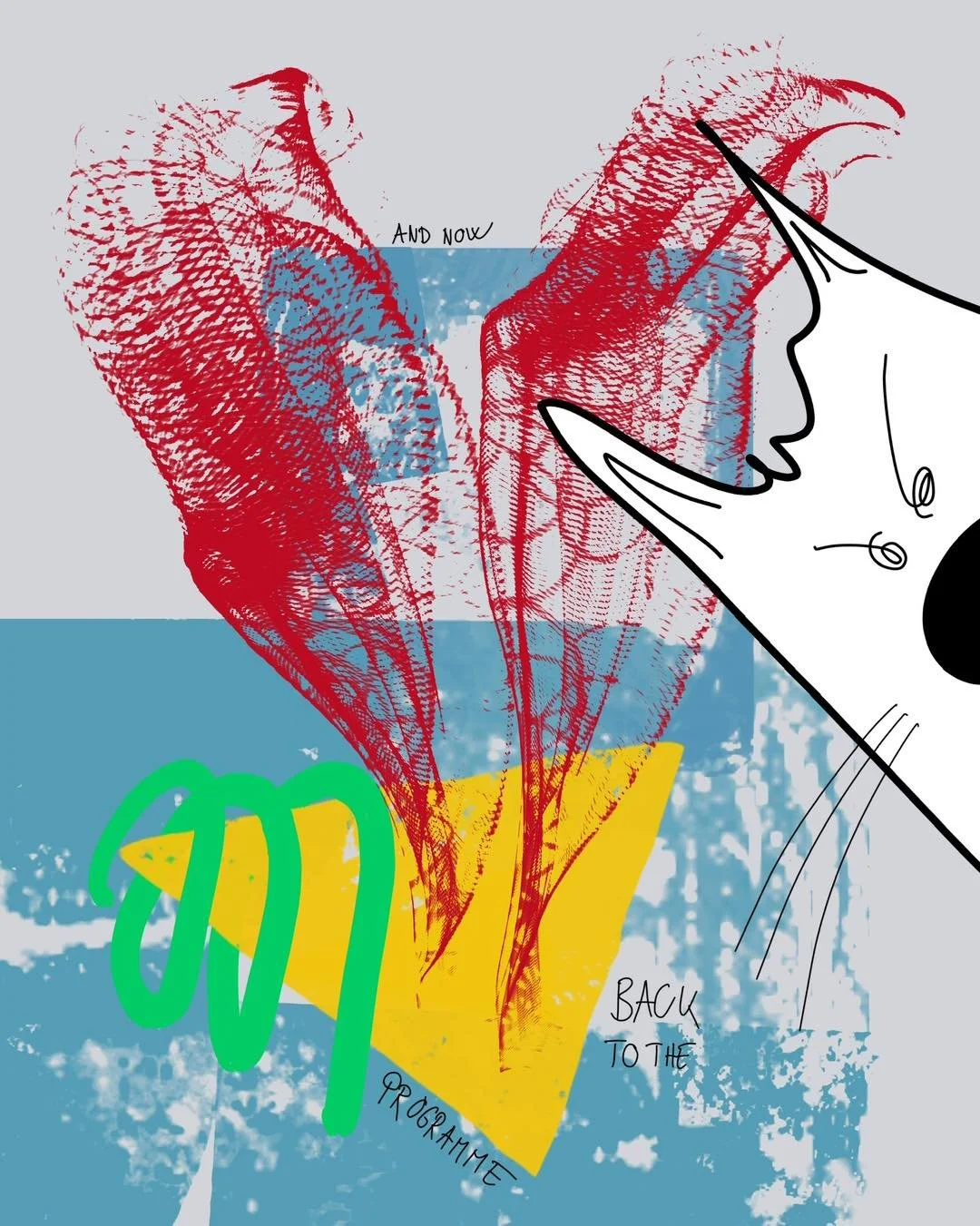 &lsquo;weekdays&rsquo;
message: AND NOW, BACK TO THE PROGRAMME

#365doodlesbysimoniddol #emotionalsupportanimal #cat #weekdays #catsoftheday