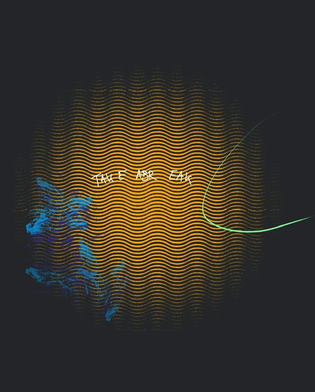 &lsquo;gone&rsquo;
message: TAKE A BREAK

#365doodlesbysimoniddol #takeabreak #abstractartwork #gone