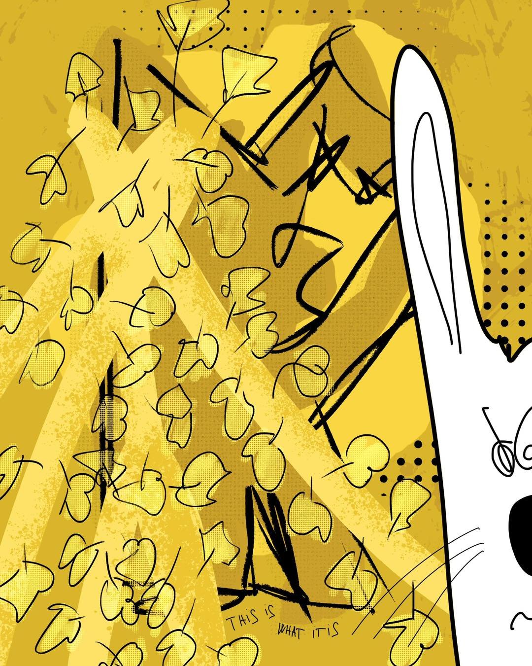 &lsquo;brown&rsquo;
message: THIS IS WHAT IT IS

#365doodlesbysimoniddol #emotionalsupportanimal #bunny #brown #thisiswhatitis