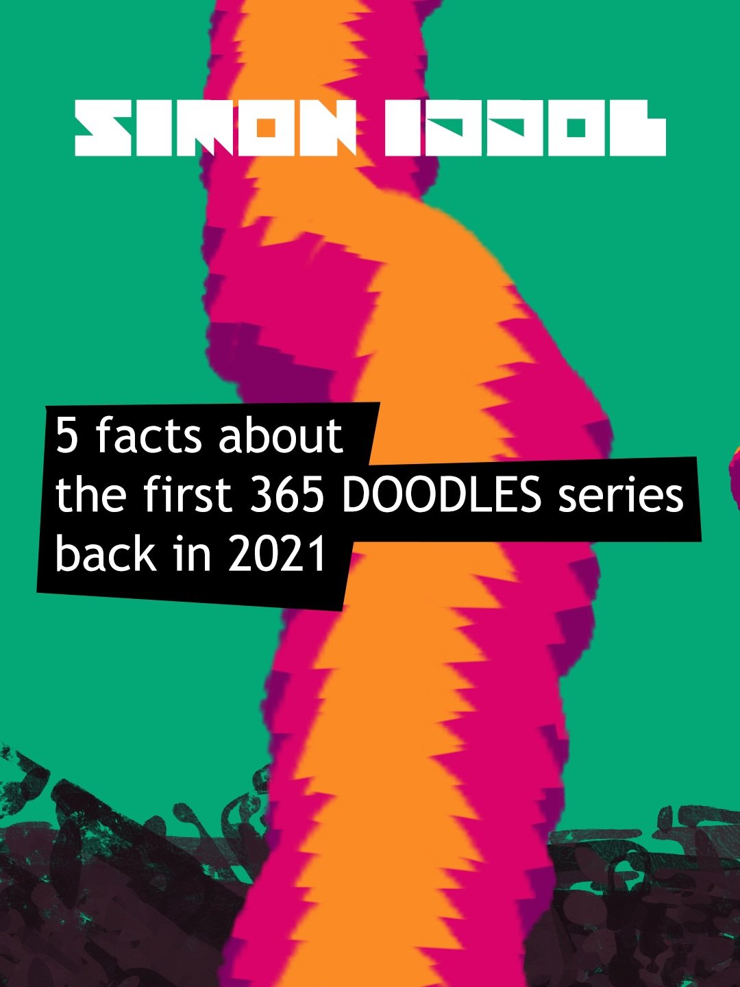 as I said many times, the first 365 DOODLES series changed my life back in 2021. here are 5 facts how. 

#artistlife #keepshowingup