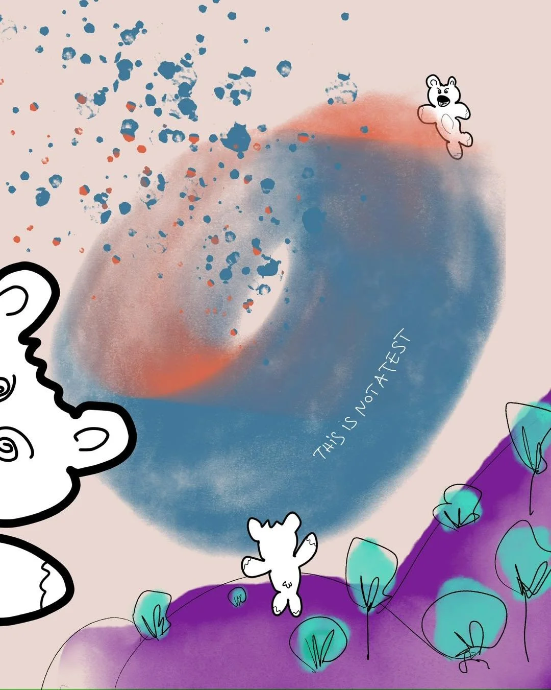 &lsquo;emergency&rsquo;
message: THIS IS NOT A TEST 

#365doodlesbysimoniddol #emotionalsupportanimals #teddybears #thisisnotatest #emergency