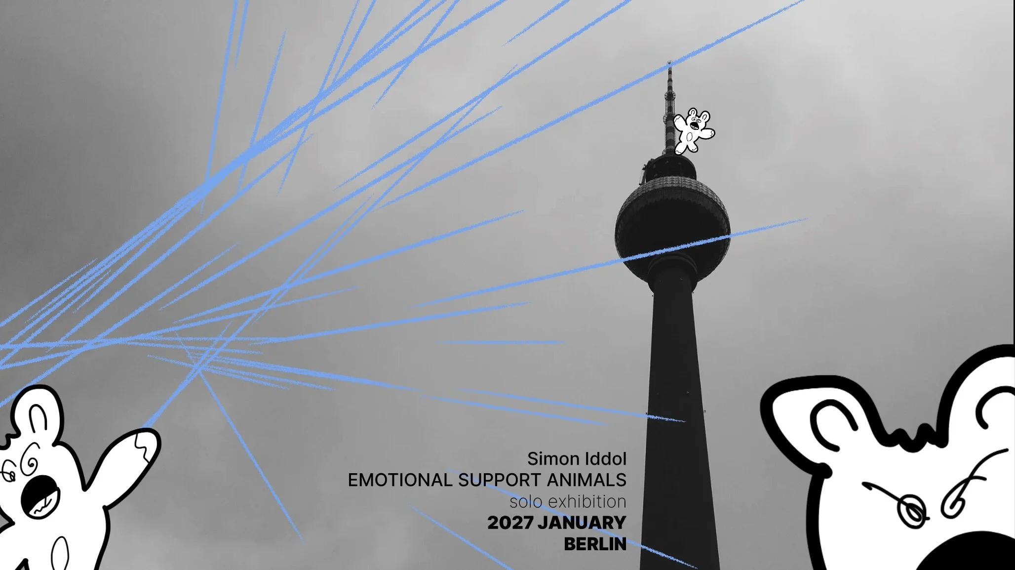 BERLIN.

I lived in Germany in the nineties. I visited a lot of places, but I never made it to Berlin. Somehow, I always missed it.

I had to wait until 2008 for that to happen; the first Simon Iddol DJ gig was in Berlin.

Several more followed after