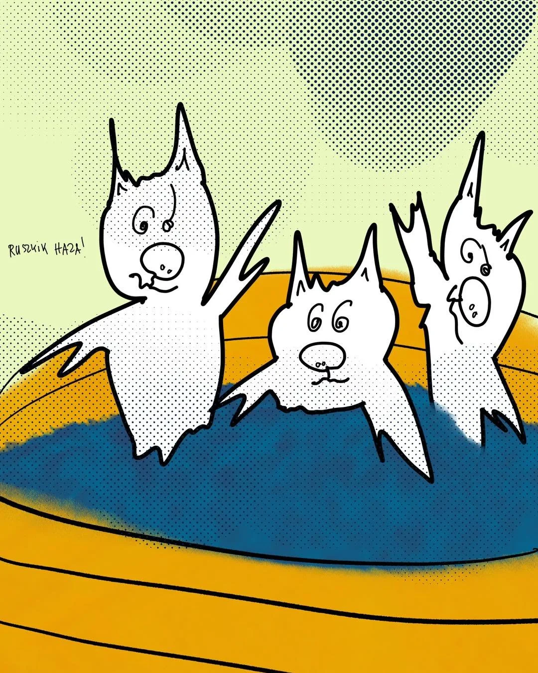Today is the 70th anniversary of the 1956 Hungarian Revolution. The pigs are celebrating in style at a countryside wellness hotel. Just like most Hungarians. After all, who&rsquo;d want to share a jacuzzi with the Russians, right?

&lsquo;wellness re