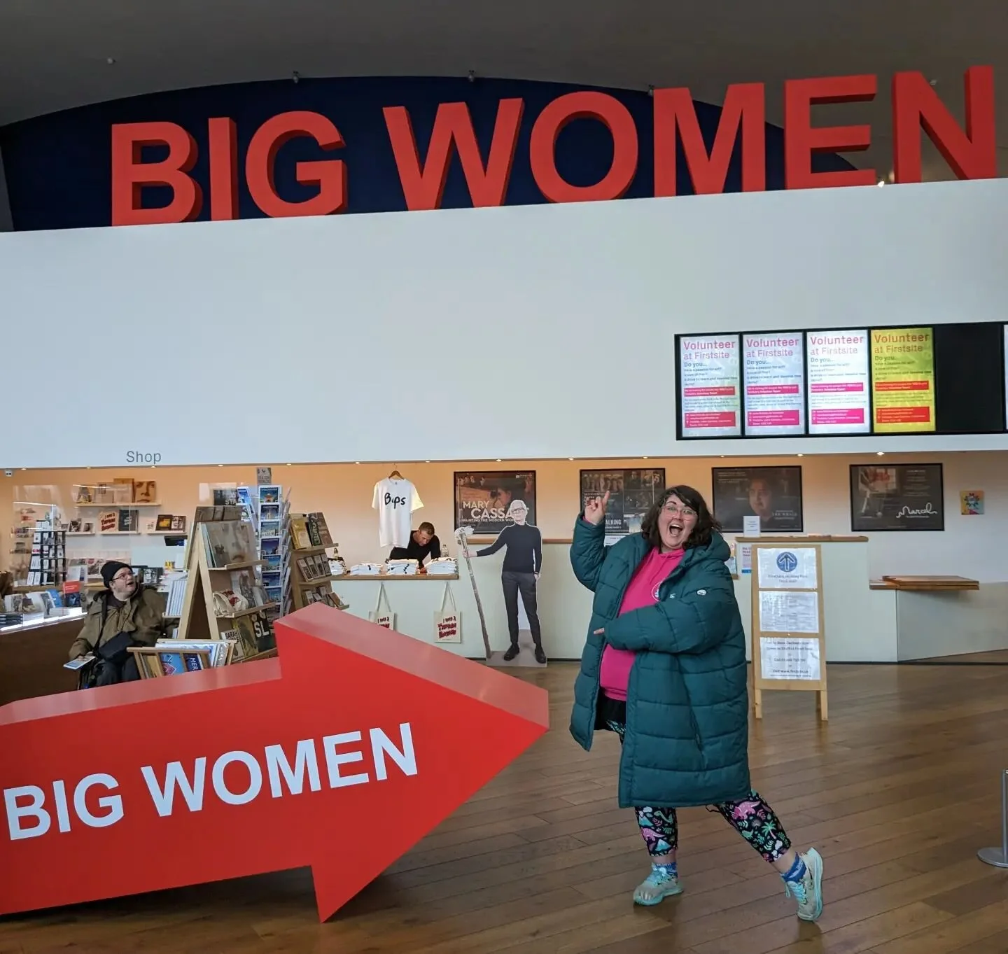 Proud to be a Big Woman... Taking up space. 

Forgot about these pictures from the @firstsitecolchester exhibition. So lucky to have this on our doorstep!