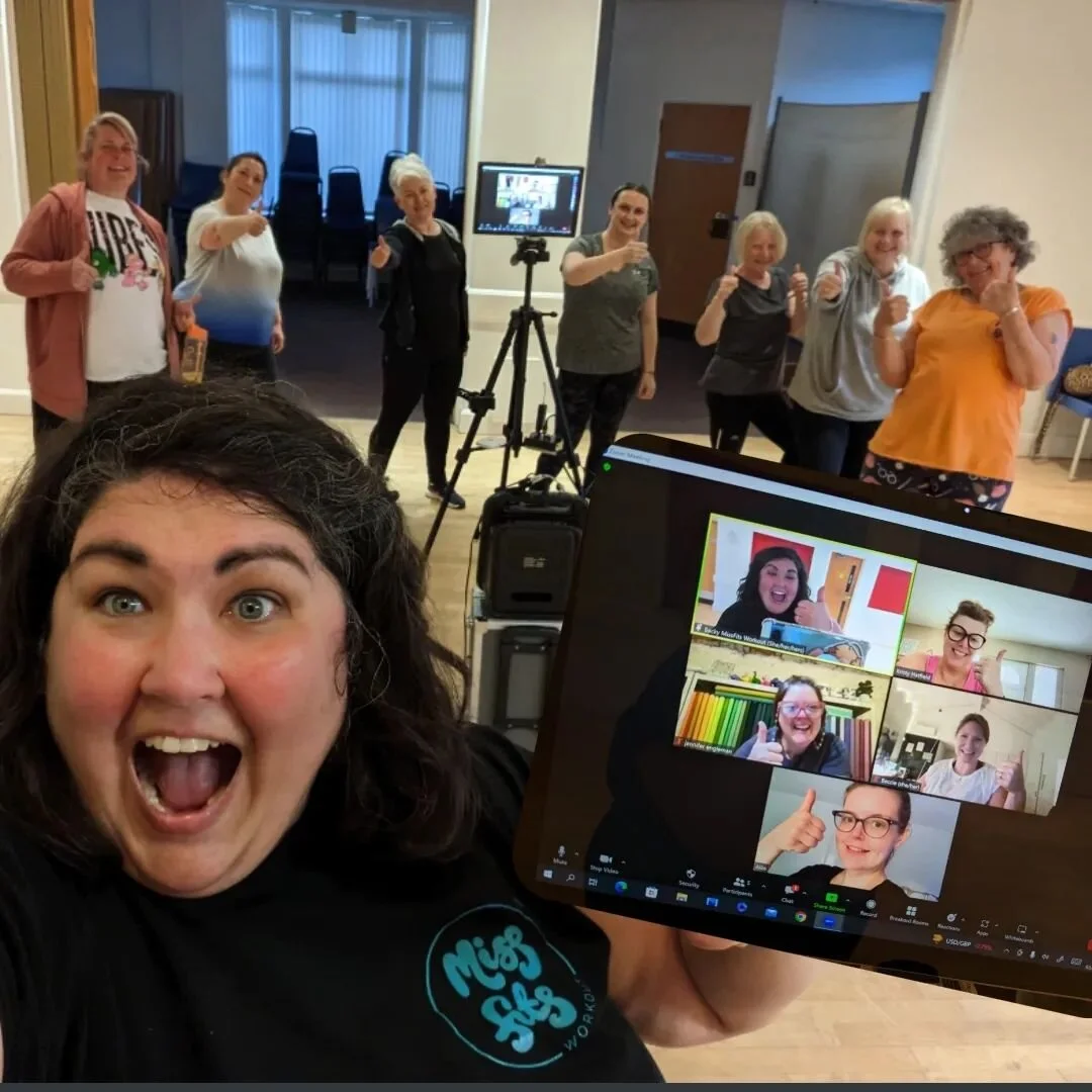 What a fabulous #midweekmissfits session we had last night! So much joy and energy as we moved our bodies!  Exercise away from diet culture can be so empowering and motivating - we get to just enjoy the activity as it is and feel all of the functiona