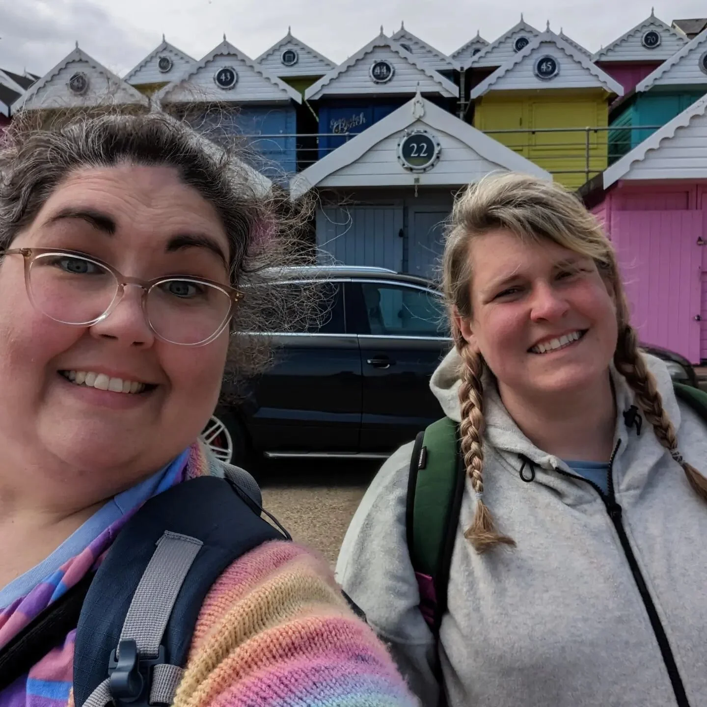 A big happy 40th birthday to my lovely friend (and MissFit) @nikeejulis4 💜🥳💜🥳 Here's a photo from our day at Walton a couple of weeks ago...