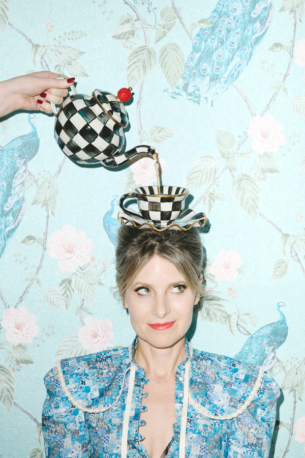 Tea With Rosie | Rosie Fellner photographed by Bob Foster at the Portobello Hotel