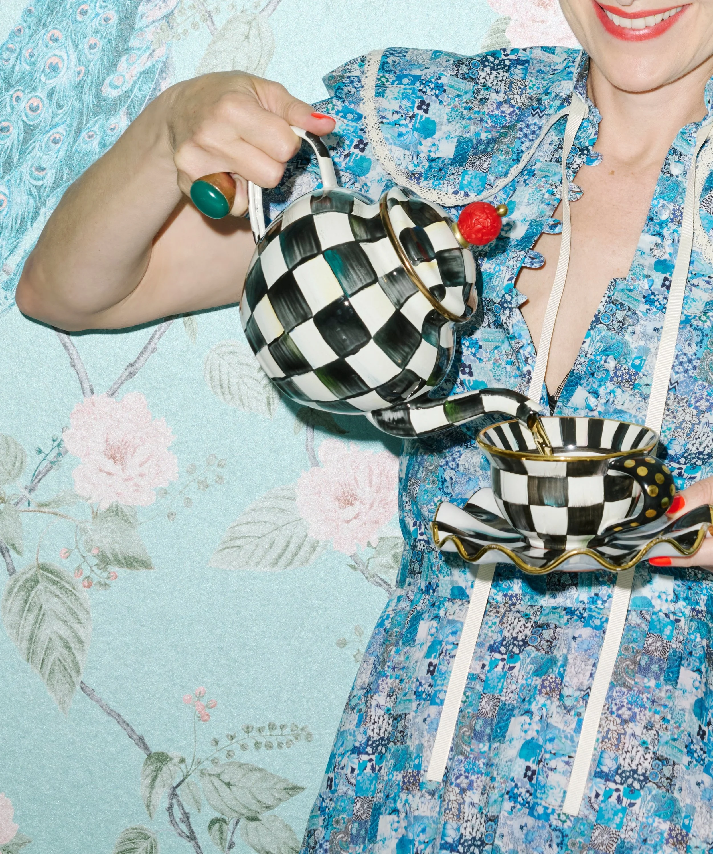 Tea With Rosie | Rosie Fellner photographed by Bob Foster at the Portobello Hotel