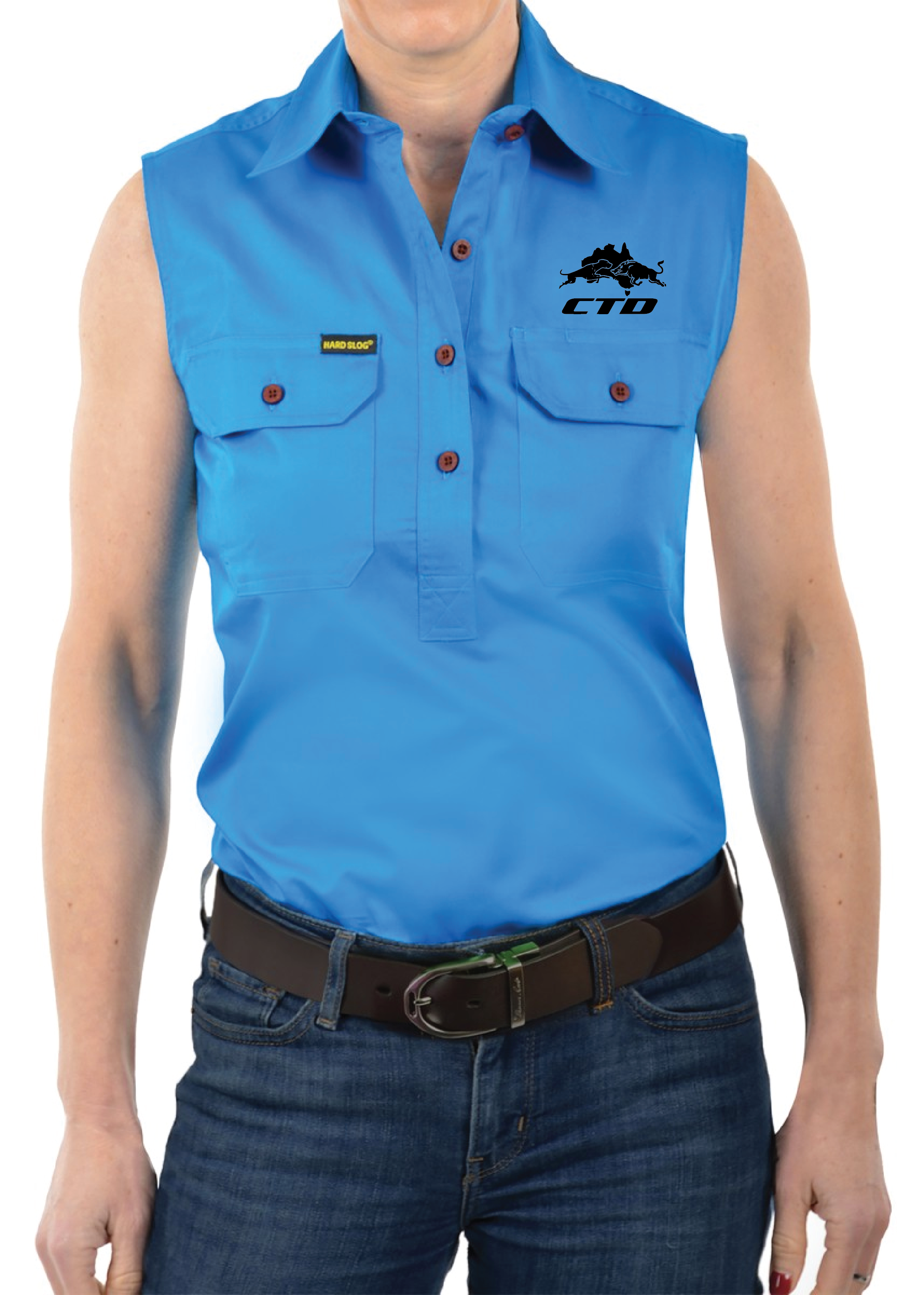 Womens short sleeve work shirt 