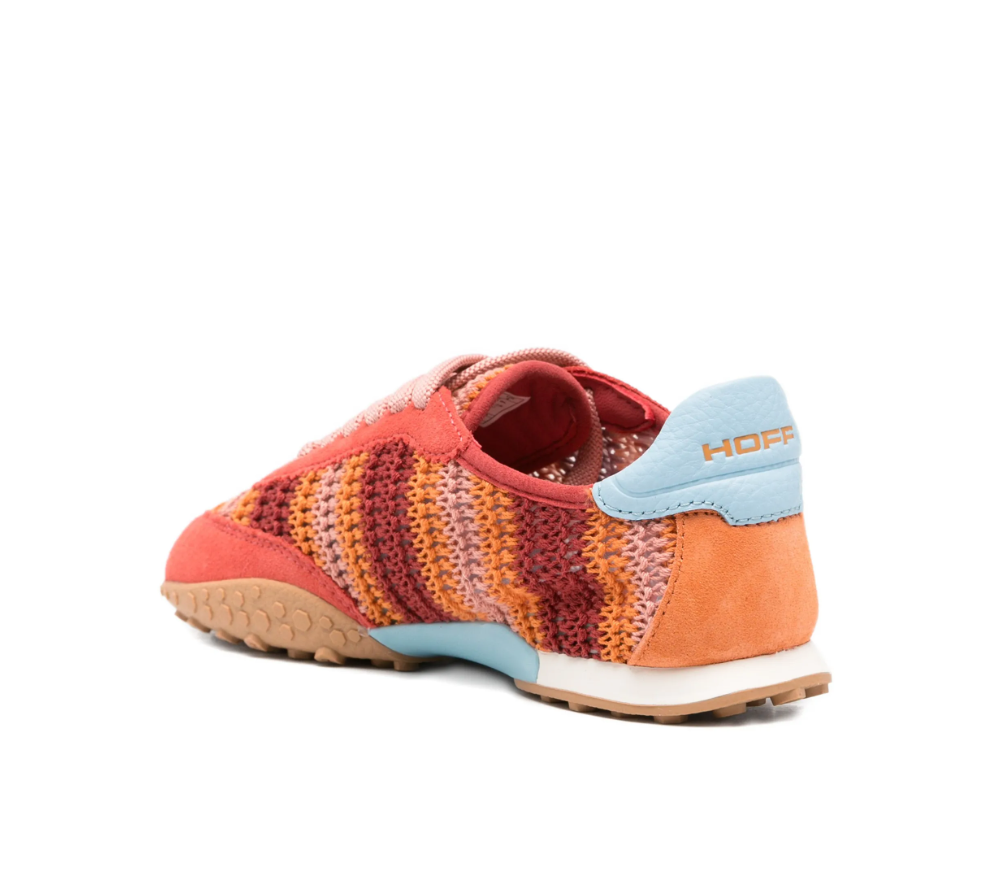 HOFF Women Bridge Woven Sneakers Coral