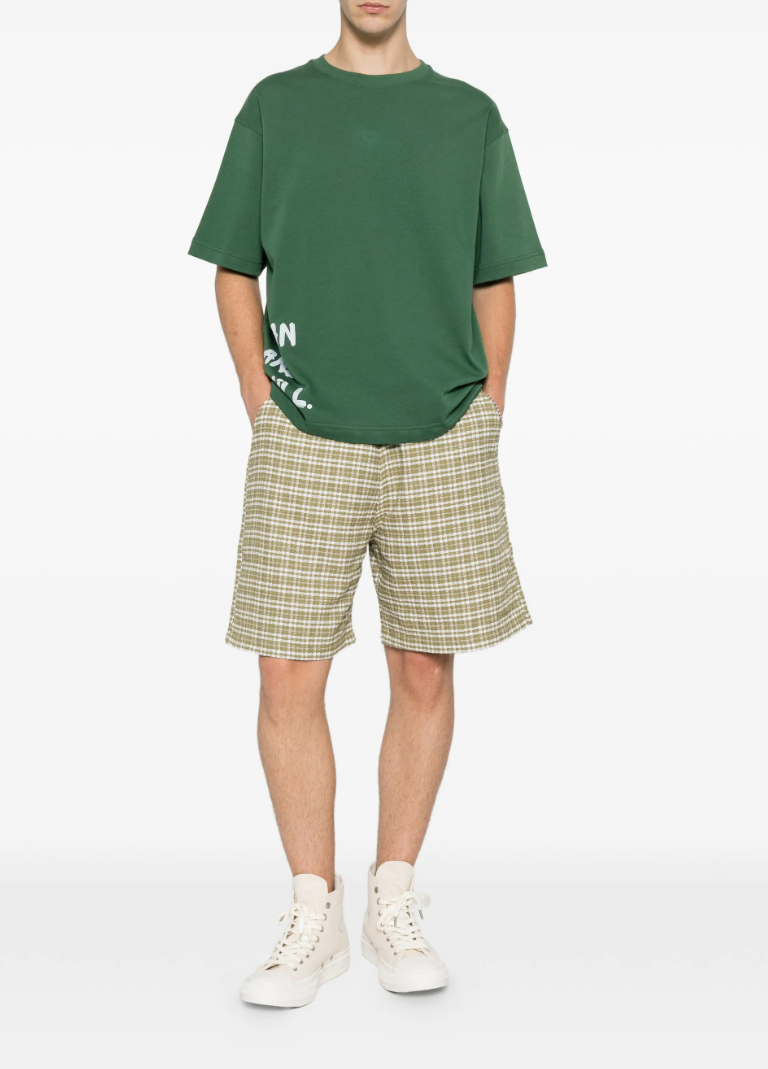 GEORGE. STUDIOS OUTLAW Heavyweight Unisex T-Shirt in colour green