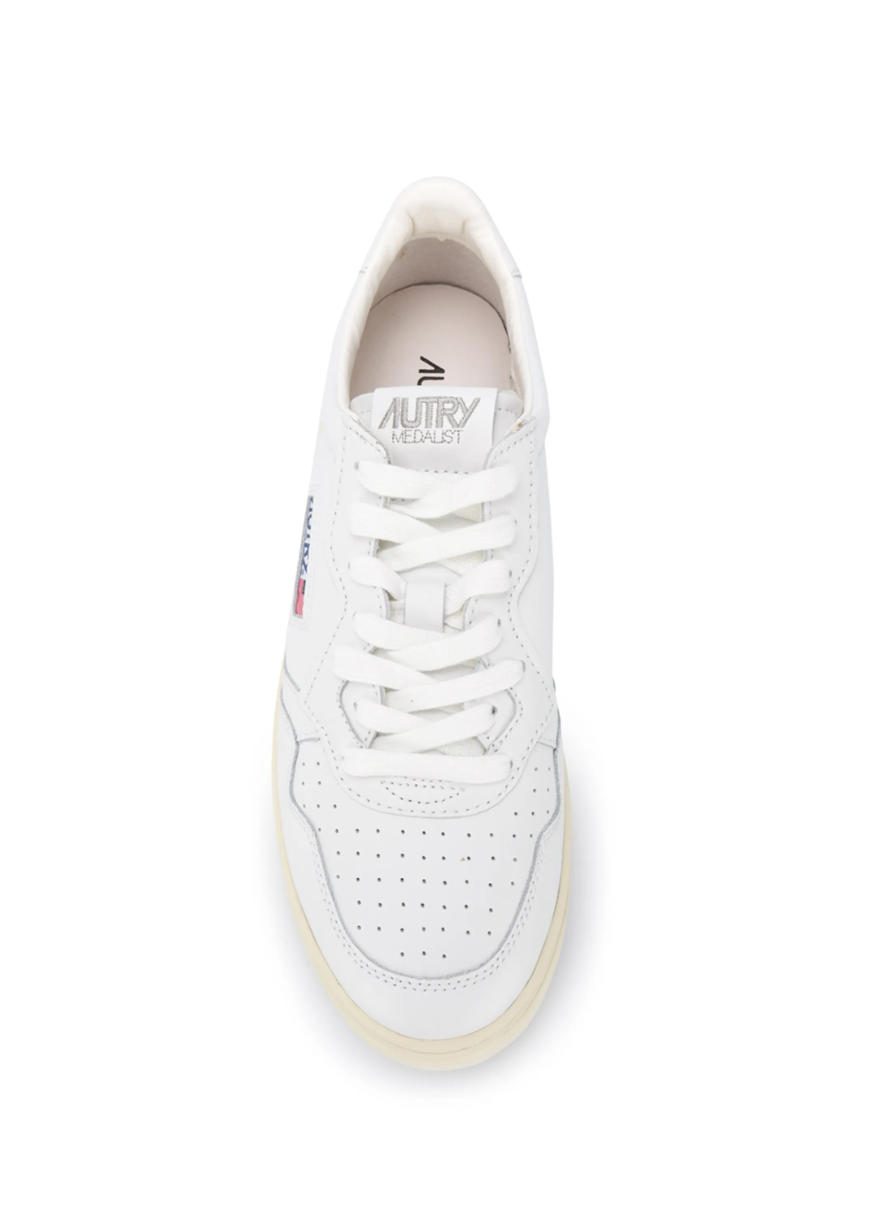 Autry Men Medalist Low Sneakers White