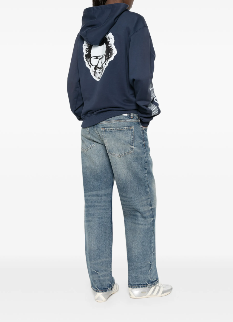 GEORGE. STUDIOS ELEMENT Heavyweight Unisex Hoodie in colour navy