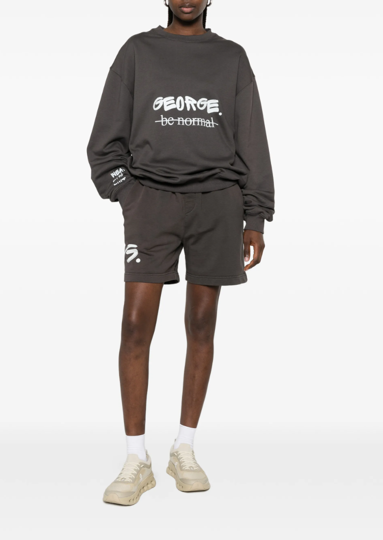 GEORGE. STUDIOS SWAY Heavyweight Unisex Shorts in colour vintage black