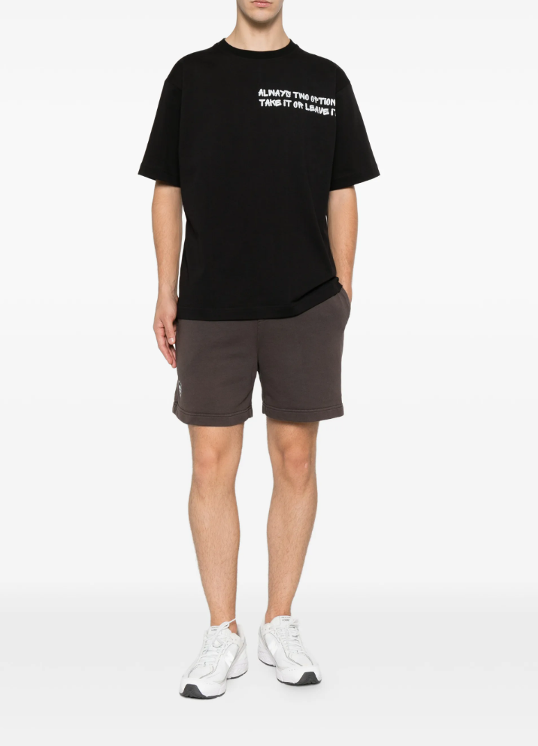 GEORGE. STUDIOS VIPER Heavyweight Unisex T-Shirt in colour black