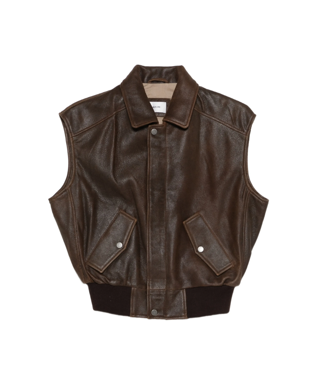 Leather Gilet